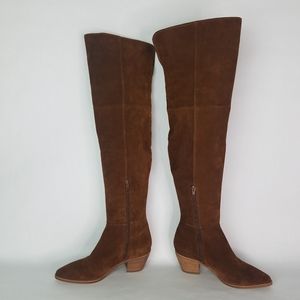 lucca pieced over the knee boot